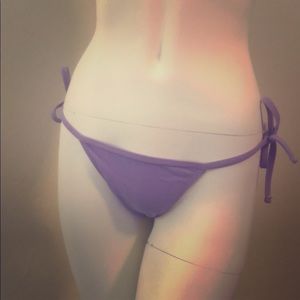 ALL SWIM MUST GO! High cut purple swimming bottoms